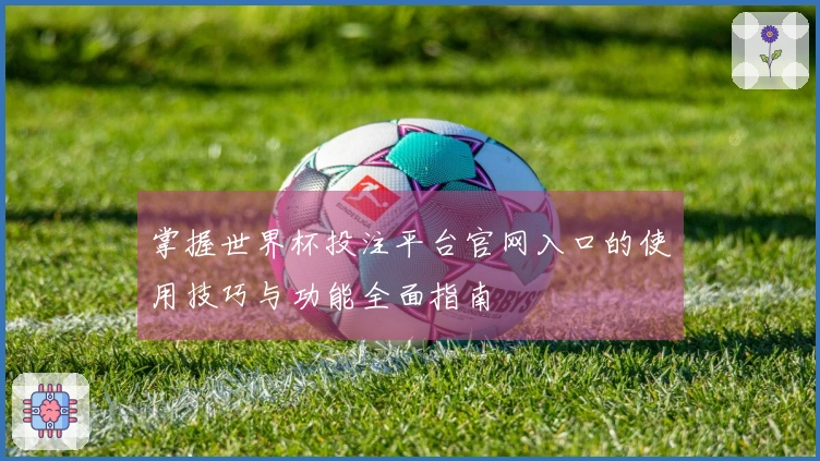 掌握世界杯投注平台官网入口的使用技巧与功能全面指南